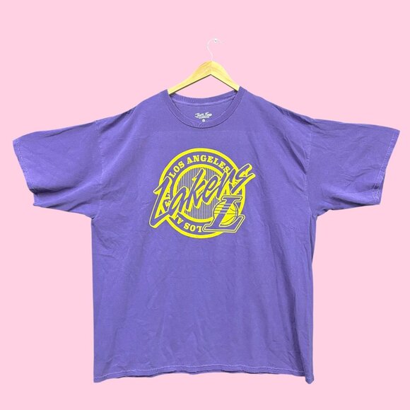 NBA Franchise Los Angeles Lakers Logo Tee XXL - Picture 1 of 4